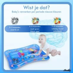 STEDDY Babygym - Speelmat Baby - Waterspeelmat - Tummy Time - Baby Watermat - Waterpret - Baby Kadootje - Peuter Ontwikkeling -Exporteren speelkleden winkel 550x550 1065