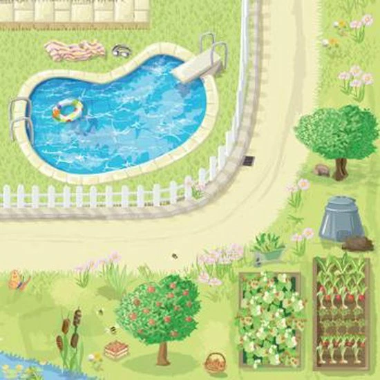 Le Toy Van - Speelmat Poppenhuis 4 Le Toy Van - Speelmat Poppenhuis - Afbeelding 2