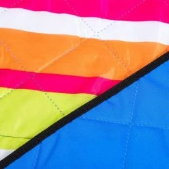 EProducts XXL Picknickkleed & Babygym Waterdicht & Wasbaar - Speelkleed Baby - Gewatteerde Speelmat Voor Binnen En Buiten - 200 X 200 - Met Handvat En Opvouwbaar - Strandlaken - Picknickdeken Buiten Bij Kamperen & Picknick + GRATIS GRONDPENNEN - Mixed Kleuren -Exporteren speelkleden winkel 550x550 1119