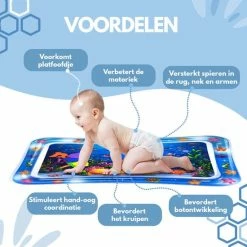 Spoused Waterspeelmat - Watermat - Speelmat Baby - Speelkleed Baby - Tummy Time - Luxe Geschenkdoos -Exporteren speelkleden winkel 550x550 113