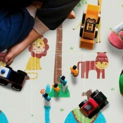 Relaxdays Speelmat Dieren - Kindermat - Opvouwbaar - Schuimstof - Kruipmat - Afwasbaar -Exporteren speelkleden winkel 550x550 1155