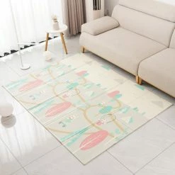 Eazy Kids Baby Speelmat – Dubbelzijdig Speelkleed – Opvouwbaar – Foam – Antislip En Waterafstotend - 150x200x1cm - C04 -Exporteren speelkleden winkel 550x550 1161