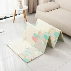 Eazy Kids Baby Speelmat – Dubbelzijdig Speelkleed – Opvouwbaar – Foam – Antislip En Waterafstotend - 150x200x1cm - C04 -Exporteren speelkleden winkel 550x550 1163
