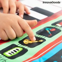 Innovagoods 2-IN-1 MUZIEKMAT BEATS'N'TUNE - Muziekmat - Muziekinstrumenten Voor Kinderen - Muziekinstrumenten Voor Peuters Set -Exporteren speelkleden winkel 550x550 1167