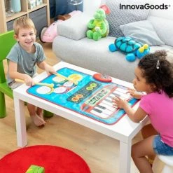 Innovagoods 2-IN-1 MUZIEKMAT BEATS'N'TUNE - Muziekmat - Muziekinstrumenten Voor Kinderen - Muziekinstrumenten Voor Peuters Set -Exporteren speelkleden winkel 550x550 1173
