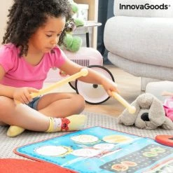 Innovagoods 2-IN-1 MUZIEKMAT BEATS'N'TUNE - Muziekmat - Muziekinstrumenten Voor Kinderen - Muziekinstrumenten Voor Peuters Set -Exporteren speelkleden winkel 550x550 1174