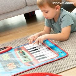 Innovagoods 2-IN-1 MUZIEKMAT BEATS'N'TUNE - Muziekmat - Muziekinstrumenten Voor Kinderen - Muziekinstrumenten Voor Peuters Set -Exporteren speelkleden winkel 550x550 1175