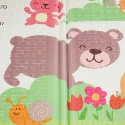 Relaxdays Speelmat Dieren - 195 X 175 Cm - Kindermat - Kruipmat - Opvouwbaar - Kleurrijk -Exporteren speelkleden winkel 550x550 1226