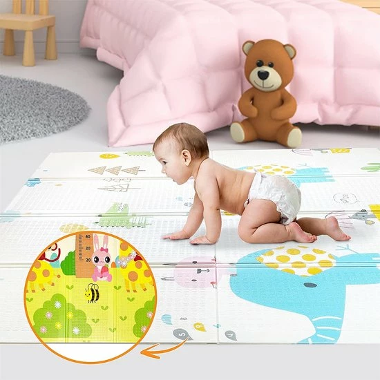 SUPERBE BEBE Baby Speelmat 180x200x1.5cm 5 SUPERBE BEBE Baby Speelmat 180x200x1.5cm - Afbeelding 3