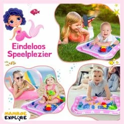 Mamboe Waterspeelmat Roze | 70 X 50 Cm | Watermat Baby | Waterspeelgoed | Speelmat | Speelkleed Baby Opblaasbaar | Tummy Time | Kraamcadeau -Exporteren speelkleden winkel 550x550 124