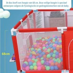 Thuys Grondbox - Speelkleed Baby & Peuter - Met Basket & Voetbalgoal - 188x124x66 Rood 14 Thuys Grondbox - Speelkleed Baby & Peuter - Met Basket & Voetbalgoal - 188x124x66 Rood -Exporteren speelkleden winkel 550x550 1244