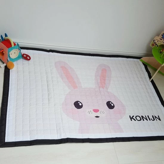 Speelkleed Konijntje 150 X 100 - LiefBoefje - Speelmat - Groot Speelkleed - Speelkleed Baby - Speeltapijt - Vloerkleed Baby - Babymat XL - Kraamcadeau - Speelkleed Kinderen - 100+ Liefboefje Speelkleed Designs - BEPERKTE VOORRAAD OP=OP 6 Speelkleed Konijntje 150 X 100 - LiefBoefje - Speelmat - Groot Speelkleed - Speelkleed Baby - Speeltapijt - Vloerkleed Baby - Babymat XL - Kraamcadeau - Speelkleed Kinderen - 100+ Liefboefje Speelkleed Designs - BEPERKTE VOORRAAD OP=OP - Afbeelding 4