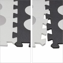 Relaxdays 34-delige Speelmat Met Rand - Puzzelmat Kinderkamer - Speeltegels - Vloerpuzzel - Grijs -Exporteren speelkleden winkel 550x550 1294