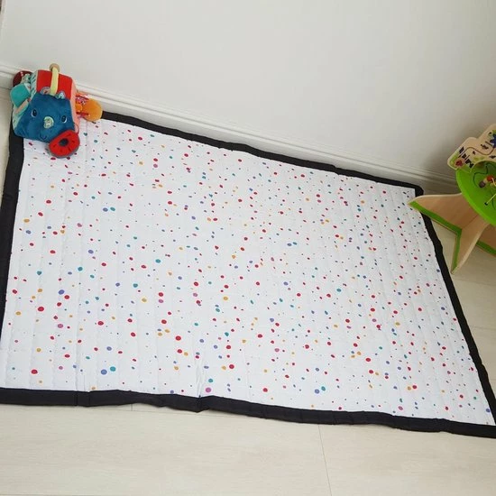 Speelkleed Gekleurde Stipjes 150 X 100 - LiefBoefje - Speelmat - Groot Speelkleed - Speelkleed Baby - Speeltapijt - Vloerkleed Baby - Babymat XL - Kraamcadeau - Speelkleed Kinderen - 100+ Liefboefje Speelkleed Designs - BEPERKTE VOORRAAD OP=OP 6 Speelkleed Gekleurde Stipjes 150 X 100 - LiefBoefje - Speelmat - Groot Speelkleed - Speelkleed Baby - Speeltapijt - Vloerkleed Baby - Babymat XL - Kraamcadeau - Speelkleed Kinderen - 100+ Liefboefje Speelkleed Designs - BEPERKTE VOORRAAD OP=OP - Afbeelding 4