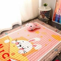 By Baboo Baby Cadeau Meisje - Vloerkleed Kinderen - Mooie Konijn - Vloerkleed Groot Formaat - Met Opbergtas - Kindertapijt - Speelkleed Meisje - Roze - Geel 11 By Baboo Baby Cadeau Meisje - Vloerkleed Kinderen - Mooie Konijn - Vloerkleed Groot Formaat - Met Opbergtas - Kindertapijt - Speelkleed Meisje - Roze - Geel -Exporteren speelkleden winkel 550x550 1335