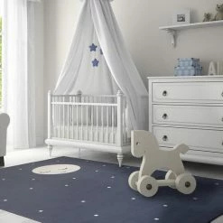 Sens Kids Rugs Maan Kindervloerkleed - Kindertapijt - 135 X 200 Cm - Wasbaar - Zacht - Duurzame Kwaliteit - Speelgoed