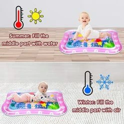 Joyha Roze Baby Water Speelmat - 3 Tot 18 Maanden - Meisjes - Waterspeelgoed - Speelkleed - Strand Speelgoed - BabyGym - Kraamcadeau - Aquamat -Exporteren speelkleden winkel 550x550 1343