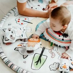 Lionelo Paula Plus - Speelkleed - 90x90 - LED - Babygym 2in1