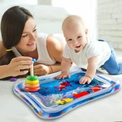 A&K Baby Opblaasbare Waterspeelmat - Baby Trainer Water Speelmat - Speelkleed Aquamat Speel Mat - Speelgoed Watermat - Inktvis S4 -Exporteren speelkleden winkel 550x550 143
