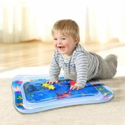 A&K Baby Opblaasbare Waterspeelmat - Baby Trainer Water Speelmat - Speelkleed Aquamat Speel Mat - Speelgoed Watermat - Inktvis S4 -Exporteren speelkleden winkel 550x550 144