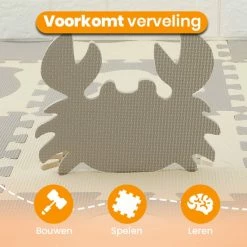 Just4Fun XL Speelmat Voor Baby’s En Peuters – Speelkleed Gemaakt Van EVA Foam -Exporteren speelkleden winkel 550x550 230