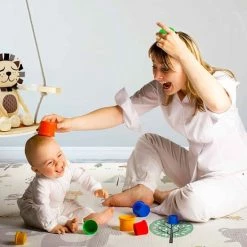 Allerion® Allerion Foam Speelmat Set Londen En Dieren – Opvouwbaar – Dubbelzijdig - 200cm X 150cm – Inclusief Opbergtas -Exporteren speelkleden winkel 550x550 269