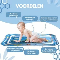 Spoused Waterspeelmat - Watermat - Speelmat Baby - Speelkleed Baby - Tummy Time - Luxe Geschenkdoos -Exporteren speelkleden winkel 550x550 281