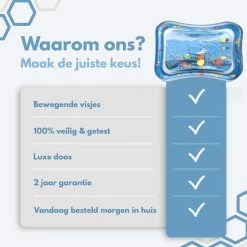 Spoused Waterspeelmat - Watermat - Speelmat Baby - Speelkleed Baby - Tummy Time - Luxe Geschenkdoos -Exporteren speelkleden winkel 550x550 287