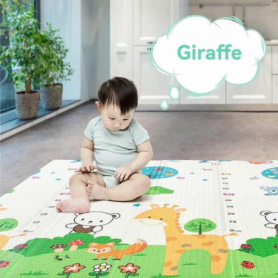 IKIDO Speeltapijt Play Mats Voor Baby's Kinderen - Opvouwbaar - Waterdicht - Antislip - Speelkleed Cadeau Schatje - Aan Beide Kanten Te Gebruiken (200 X 180 X 1,5CM ) 8 IKIDO Speeltapijt Play Mats Voor Baby's Kinderen - Opvouwbaar - Waterdicht - Antislip - Speelkleed Cadeau Schatje - Aan Beide Kanten Te Gebruiken (200 X 180 X 1,5CM ) - Afbeelding 6