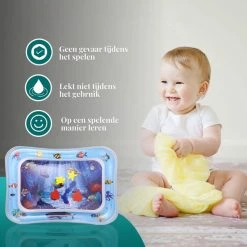 Spoused Waterspeelmat - Babygym - Opblaasbare Watermat - Tummy Time - Speelmat - Kraamcadeau 11 Spoused Waterspeelmat - Babygym - Opblaasbare Watermat - Tummy Time - Speelmat - Kraamcadeau -Exporteren speelkleden winkel 550x550 341