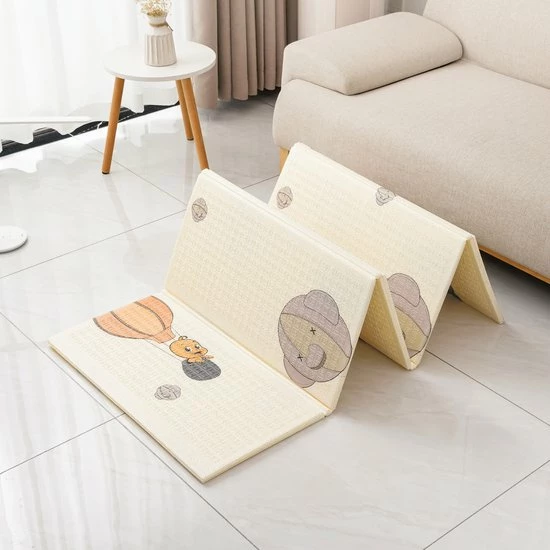 Eazy Kids Baby Speelmat – Dubbelzijdig Speelkleed – Opvouwbaar – Foam – Antislip En Waterafstotend - 150x200x1cm - C07 9 Eazy Kids Baby Speelmat – Dubbelzijdig Speelkleed – Opvouwbaar – Foam – Antislip En Waterafstotend - 150x200x1cm - C07 - Afbeelding 7