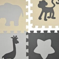 GIZMO Speelmat XL Voor Baby/Peuters - EVA Foam Puzzelmat / Speelkleed Met Opstaande Rand - 150x150x1.5 Cm -Exporteren speelkleden winkel 550x550 4