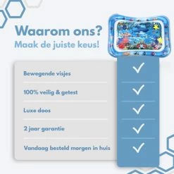 Spoused Waterspeelmat - Watermat - Speelmat Baby - Speelkleed Baby - Tummy Time - Luxe Geschenkdoos -Exporteren speelkleden winkel 550x550 40