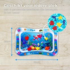 Nuvance - Waterspeelmat - Opblaasbaar - Watermat Baby - Speelmat - Waterspeelgoed - Tummy Time - Babyshower Cadeau – Kraamcadeau – Speelkleed Baby - Sinterklaas 2022 14 Nuvance - Waterspeelmat - Opblaasbaar - Watermat Baby - Speelmat - Waterspeelgoed - Tummy Time - Babyshower Cadeau – Kraamcadeau – Speelkleed Baby - Sinterklaas 2022 -Exporteren speelkleden winkel 550x550 418
