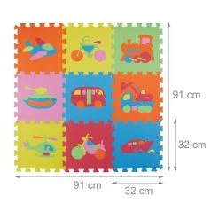 Relaxdays Speelmat 90 X 90 Cm - Puzzelmat EVA Schuim - Speelkleed - Speeltapijt BPA-vrij Voertuigen 14 Relaxdays Speelmat 90 X 90 Cm - Puzzelmat EVA Schuim - Speelkleed - Speeltapijt BPA-vrij Voertuigen -Exporteren speelkleden winkel 550x550 423