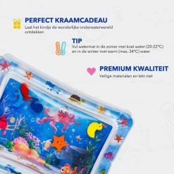 RX Goods Baby Opblaasbare Waterspeelmat Speelgoed Deluxe – Spelen Met Water - Speelkleed & Aquamat -Exporteren speelkleden winkel 550x550 560