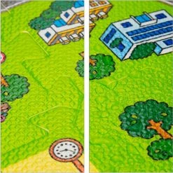 Relaxdays Speelmat Verkeer - Puzzelmat - Verkeerskleed - Speelkleed - Kruipmat - Foam -Exporteren speelkleden winkel 550x550 571