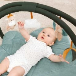 Nattou Axel En Luna Speelkleed - Speeltapijt Met Bogen - 80x90 Cm - Groen -Exporteren speelkleden winkel 550x550 577