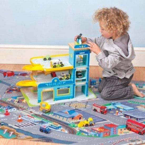 Le Toy Van Speelmat Stad Autokleed 5 Le Toy Van Speelmat Stad Autokleed - Afbeelding 3