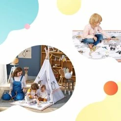 Kinderkraft Speelkleed - Speeltent - Tippy -Exporteren speelkleden winkel 550x550 604