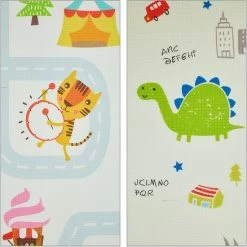 Relaxdays Speelmat Puzzel - Dino - Puzzelmat Kinderen - Speeltegels - Speelkleed Baby -Exporteren speelkleden winkel 550x550 655