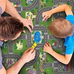 Buxibo Kinder Speelmat - Straten Puzzelmat - 9-delig Speel Kleed Met Wegen, Straten En Gebouwen - Educatief Speel Kleed Voor Baby/Peuters/Kinderen Vanaf 0 Jaar - 90x90 Cm 17 Buxibo Kinder Speelmat - Straten Puzzelmat - 9-delig Speel Kleed Met Wegen, Straten En Gebouwen - Educatief Speel Kleed Voor Baby/Peuters/Kinderen Vanaf 0 Jaar - 90x90 Cm -Exporteren speelkleden winkel 550x550 68