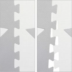 Relaxdays Puzzelmat Sterren - Babymat - Speelmat - Speeltegels - Lichtgrijs Kindermat -Exporteren speelkleden winkel 550x550 704