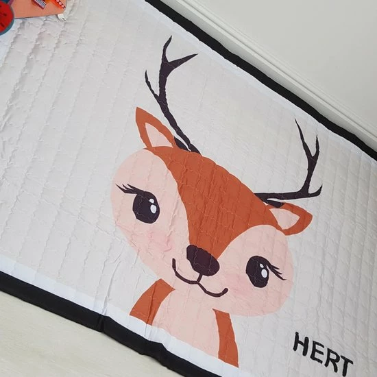 Speelkleed Hertje 150 X 100 - LiefBoefje - Speelmat - Groot Speelkleed - Speelkleed Baby - Speeltapijt - Vloerkleed Baby - Babymat XL - Kraamcadeau - Speelkleed Kinderen - 100+ Liefboefje Speelkleed Designs - BEPERKTE VOORRAAD OP=OP 3 Speelkleed Hertje 150 X 100 - LiefBoefje - Speelmat - Groot Speelkleed - Speelkleed Baby - Speeltapijt - Vloerkleed Baby - Babymat XL - Kraamcadeau - Speelkleed Kinderen - 100+ Liefboefje Speelkleed Designs - BEPERKTE VOORRAAD OP=OP