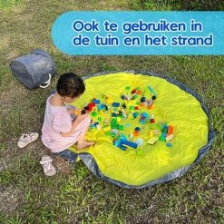 Allerion® Allerion Speelgoed Opbergdoos – Speelkleed – Voor Binnen En Buiten – Grijs En Geel – 150cm X 150cm - Inclusief Handvaten 15 Allerion® Allerion Speelgoed Opbergdoos – Speelkleed – Voor Binnen En Buiten – Grijs En Geel – 150cm X 150cm - Inclusief Handvaten -Exporteren speelkleden winkel 550x550 746