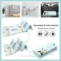 ADSafety - Foam Speelmat Baby/Peuter/Kind - Opvouwbaar Speelkleed/Vloerkleed - Dubbelzijdig Educatief Speeltapijt - 1CM Dik - Panda & Hert 17 ADSafety - Foam Speelmat Baby/Peuter/Kind - Opvouwbaar Speelkleed/Vloerkleed - Dubbelzijdig Educatief Speeltapijt - 1CM Dik - Panda & Hert -Exporteren speelkleden winkel 550x550 759