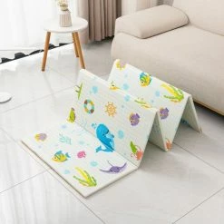 Eazy Kids Baby Speelmat – Dubbelzijdig Speelkleed – Opvouwbaar – Foam – Antislip En Waterafstotend - 150x200x1cm - C01 -Exporteren speelkleden winkel 550x550 764