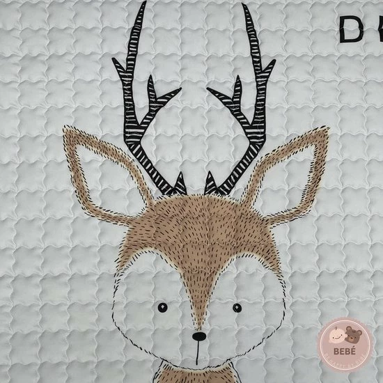 Bebe Speelmat Baby - Speelkleed Baby - Kleed Voor Babygym - Antislip En Duurzaam - 0-2 Jaar - 100x150cm 5 Bebe Speelmat Baby - Speelkleed Baby - Kleed Voor Babygym - Antislip En Duurzaam - 0-2 Jaar - 100x150cm - Afbeelding 3