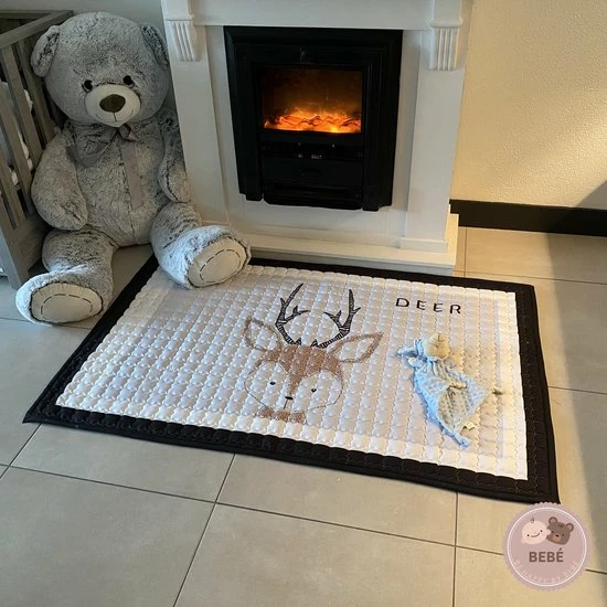Bebe Speelmat Baby - Speelkleed Baby - Kleed Voor Babygym - Antislip En Duurzaam - 0-2 Jaar - 100x150cm 8 Bebe Speelmat Baby - Speelkleed Baby - Kleed Voor Babygym - Antislip En Duurzaam - 0-2 Jaar - 100x150cm - Afbeelding 6