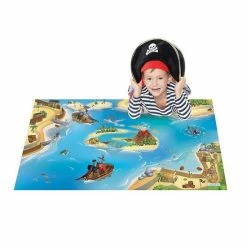 Achoka Groot Speelkleed Jongenskamer Piraten 100x150 -Exporteren speelkleden winkel 550x550 798